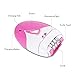 Epilator Cordless for Women Face Hair Remover with Light Painless Epilator for Women Face Epilators Facial Body Glide Epilators Bikini Hair Removal Device (Pink Epilator)