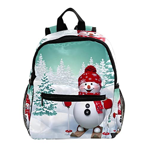 Sac à dos enfants motif bonhomme de neige pour stimuler l'imagination des petits
