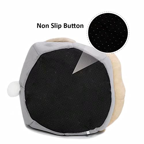 image for Garlifden Cat Beds for Indoor Cats - Small Dog Bed with Anti-Slip Bott