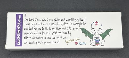 Unicorn Sparkle Association Glitter biodegradável não tóxico, conjunto de 8 cores, 24 gramas