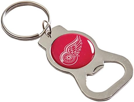 Detroit Red Wings NHL Hockey Metal Bottle Opener Key Chain