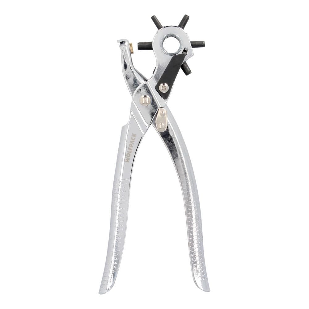 Professional Star Punch 225 mm. Holes Ø 2.5 to 5 mm. Pliers Holes, Punch Leather, Pliers Belts,