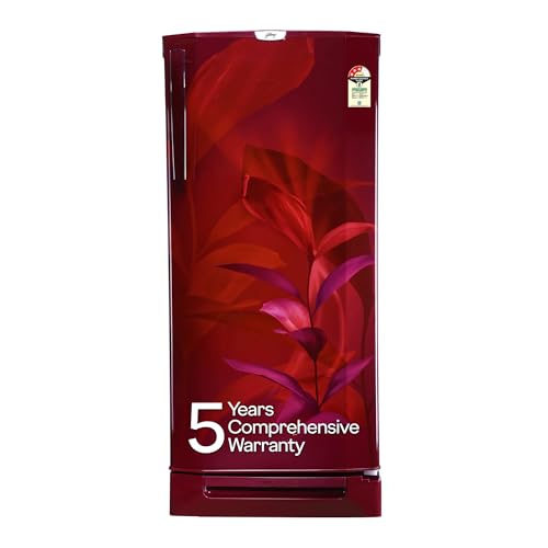 Image of Godrej 234 L 3 Star 5 Years Comprehensive Warranty 24 Advanced Capillary Technology Direct Cool Single Door Door Refrigerator With Base Drawer (RD EDGEPRO 240C TDF MN WN, Marine Wine)