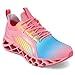 Women's Walking Shoes Lightweight Breathable Tennis Running Blade Fashion Sneakers for Athletic Sports Training Jogging Travel Colored Size 6