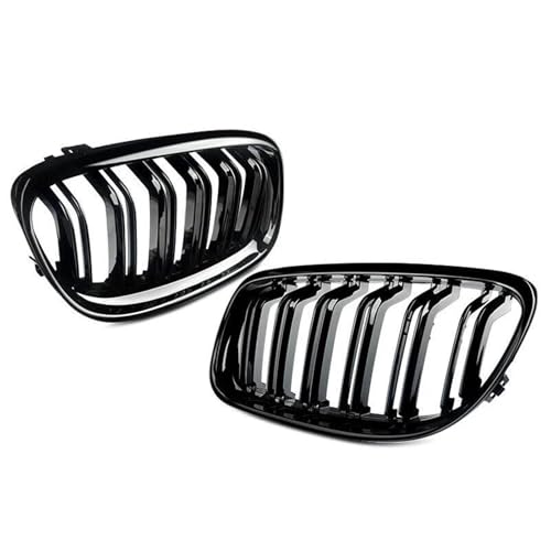 Calandre BMW Série 3 E90 E91 LCI finition noir laqué double ligne