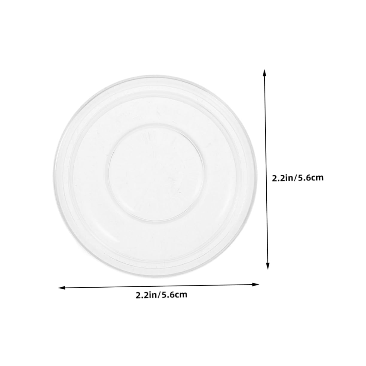 Sosoport 2pcs Valve Washable Accessories Silicone Diaphragms Wearable Parts Silicone Flange Flexible Parts Washable Flange for White