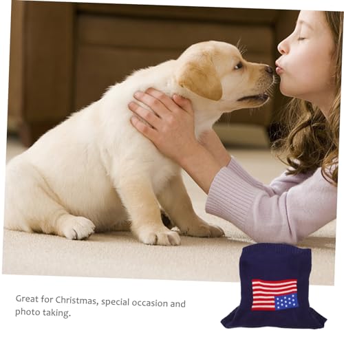 Suéter para perros con bandera americana talla M miniatura 5