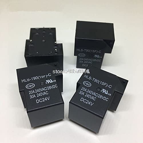 5pcs/Lot Relay HLS-T90 (15F) -A DC12V T90-1A-12V-4P