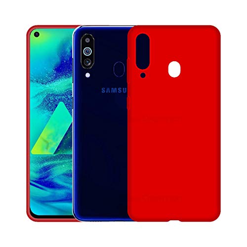 Image of Case Creation Luxurious OG Series for Samsung A60 Case Cover,Anti-Dirty Slim Case Frosted Matte Cute Candy TPU Raised Bezel (Splash of Color) Back Cover for Samsung Galaxy A60 -Wine Red