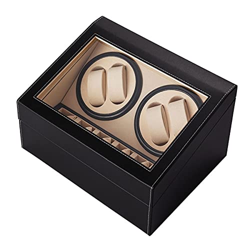 Cajas automáticas de relojes con 4 pantallas de motor de vigilancia tranquilo