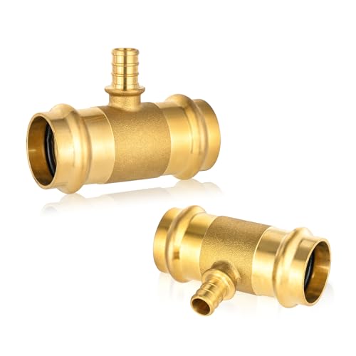 (Pack of 2) FOSKAN 3/4“ x 3/4”Press x 1/2