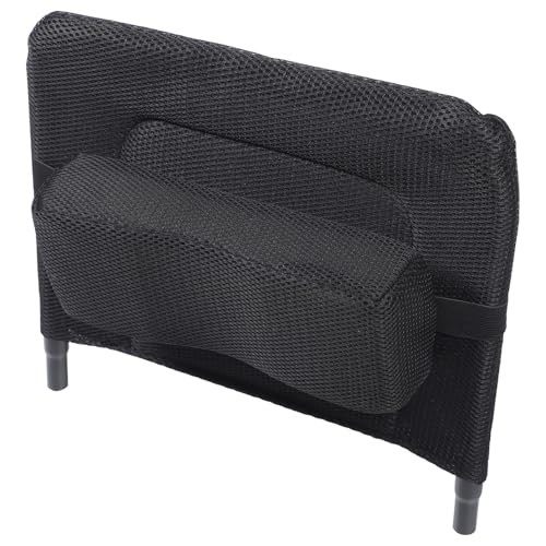 HOMOCONO Ergonomic High Backrest Wheelchair Accessory Detachable Headrest for Seniors Comfortable Mesh Support for Manual and Electric Wheelchairs Easy Installation