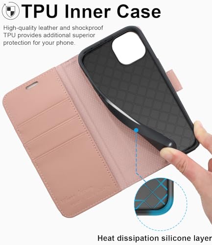 Coque iPhone 15 Pro antichoc avec porte-cartes et RFID - 6