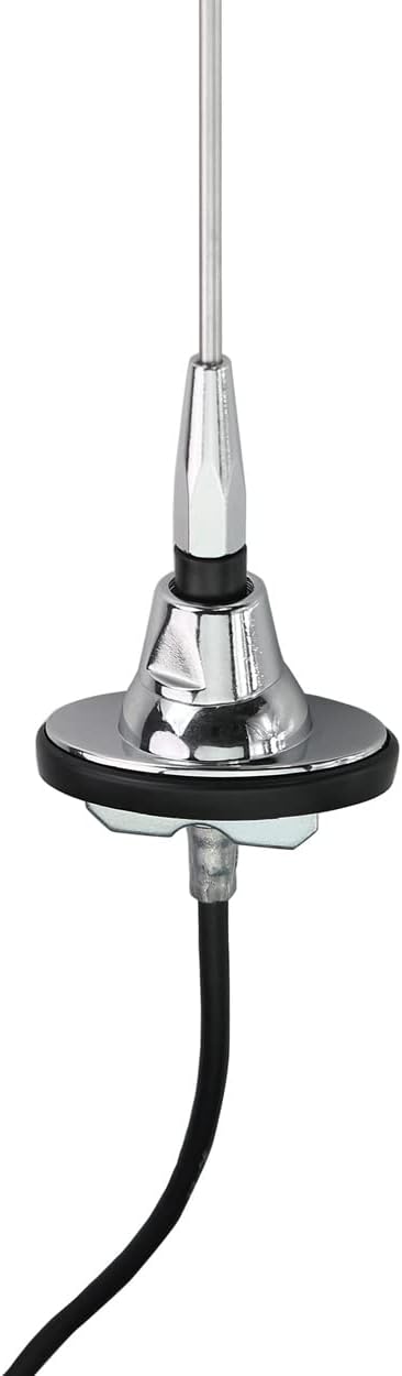Retro Manufacturing MF-6585-OV-F Chrome OE-Style Universal Replacement Antenna for Ford