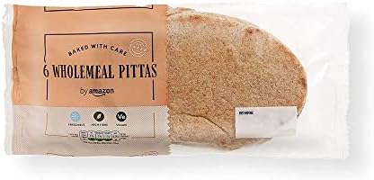 by Amazon 6 Wholemeal Pittas, 360g