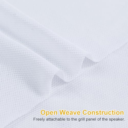 image for FINDUFA 1yard Speaker Grill Cloth Fabric, Stereo Grill Mesh Fabric, Ac