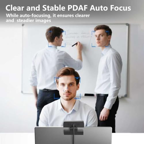 image for XOCLON 2K Webcam for PC - 2K Ultra HD Computer Camera with PDAF Autofo