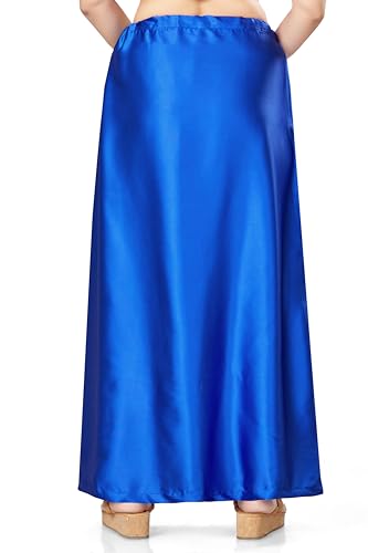 Image of Madhu Fashion Women's Satin Saree Petticoat Saree Underskirt
