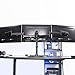 VIVO Triple Monitor Mount Fully Adjustable Desk Free Stand for 3 LCD Screens up to 24 inches STAND-V003P