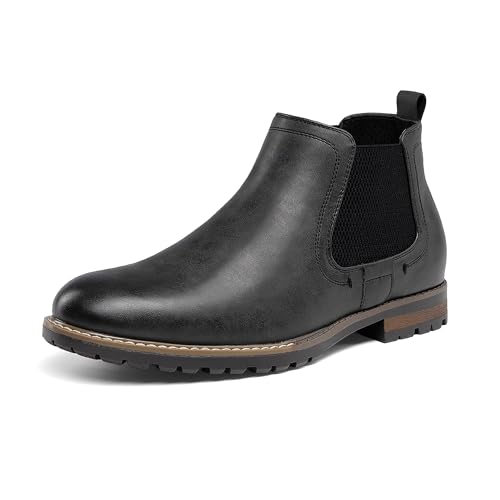 Bruno Marc Men’s Chelsea Boots Casual Slip-On Classic Dress Ankle Boot