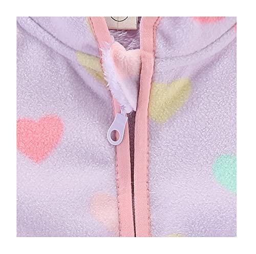 Baby Toddler Boys Girls Sherpa Fleece Lined Jacked Sweatshirt Fall Winter Autumn Warm Clothes with Hoodie3