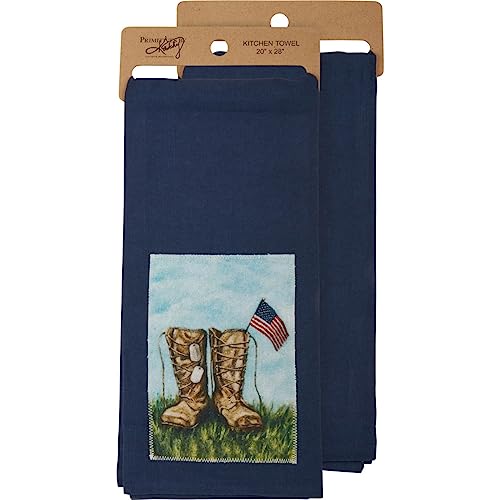 Primitives by Kathy Kitchen Towel - Boots