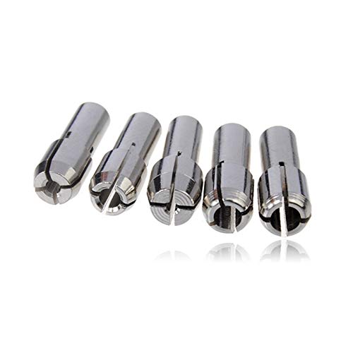 Drill Set bit 5pcs/Set Mini Drill Chucks 1/1.5/2.35/3/3.17mm Fits for Drill Collet Clamp Set Power Rotary Tool Drill Collet Adapter