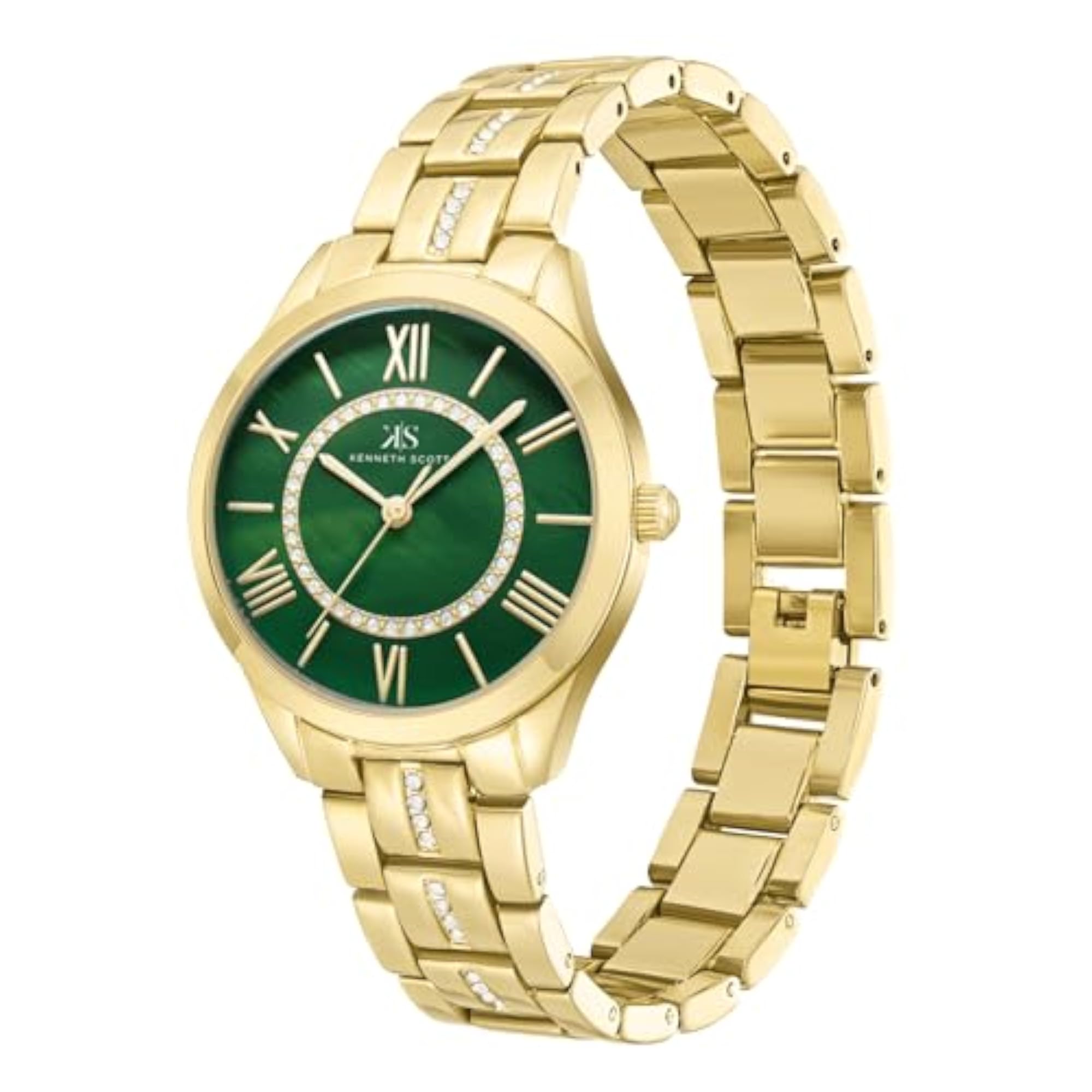 Women's Analog Display Alloy Strap Watch - K23510-GBGH