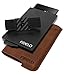 FIDELO Minimalist Wallet for Men - Slim Credit Card Holder RFID Mens Wallets and Leather Case