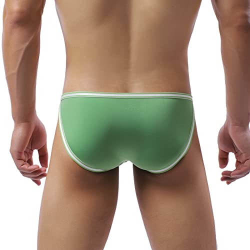Men's Translucent Brief Bikini Underwear Low Rise Men's Briefs2