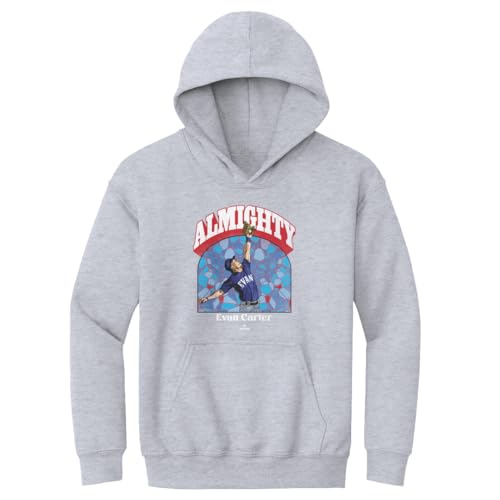 500 LEVEL Evan Carter Kids Hoodie - Evan Carter Texas Almighty Evan