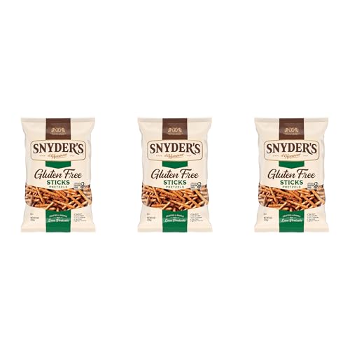 Image of Snyder's of Hanover Pretzels, Gluten Free Pretzel Sticks, 8 Oz (Pack of 3)