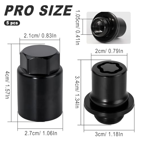 AMZAUTO M12x1.5 Wheel Lock Set