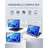 KOOFORWAY 8 Mini Laptop 2-in-1 HD Touchscreen Portable, Win 11 Pro Portable Pocket PC, N150 12 GB LPDDR5 1TB M.2 SSD, Wi-Fi 6, BT 5.2 2 MP Camera, G-Sensor, HDMI, Type C