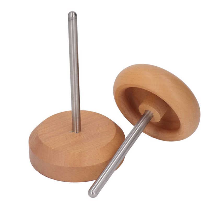 2 Pcs Bead Spinner Log Colored Beech Wood Beading Device Hand Made Beading Bowl Quick Beading Tool for