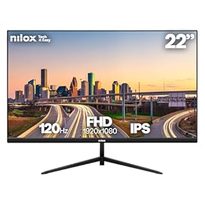 Nilox nxm22fhd1202 Monitor 22″ IPS 120hz vga hdmi