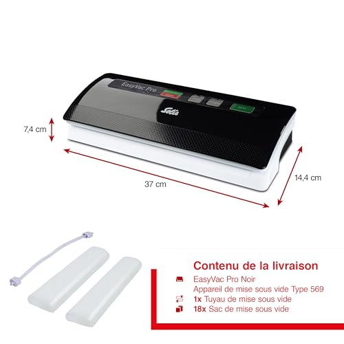 Solis EasyVac Pro machine sous vide automatique pour la conservation des aliments - 7