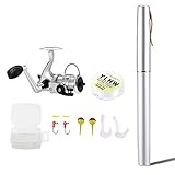 Robuste Angelrolle mit Rücklaufsperre und links/rechts austauschbarem Griff. Übersetzungsverhältnis: 5.1:1; Schnurkapazität (mm / m): 0,17 / 130, 0,20 / 110, 0,23 / 90.