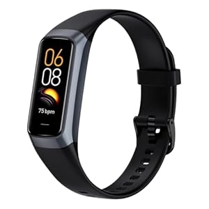 Nhemeylp Fitness Tracker Activity Tracker Smart Watch con ossigeno nel sangue 24/7, frequenza cardiaca e monitoraggio del sonno, orologio fitness per donne e uomini, impermeabile IP68, contapassi, per