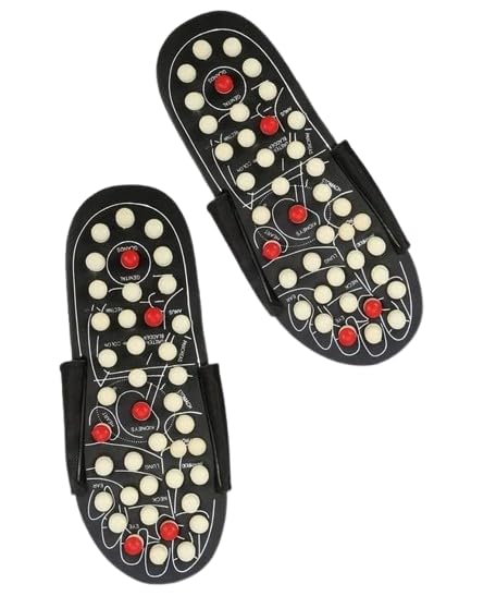Yoga Paduka | Acupressure and magnetic therapy slippers. Foot Master Slipper | Full body blood circulation shoes | Foot resting sandals for men and women (8) Yoga Paduka | Acupressure and magnetic therapy slippers. Foot Master Slipper | Full body blood circulation shoes | Foot resting sandals for men and women (8)