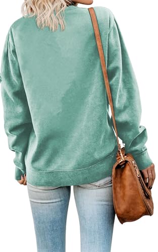 ZOTUJU Sweatshirt for Women Mama Needs a Diet Coke Shirt Mom Sweater Coke Lover Tops Funny Graphic Tees Soft Clothes Light Green
