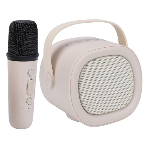 Luocute Máquina de Karaoke para Niños, Altavoz Portátil con Micrófono Inalámbrico, Experiencia de Sonido Premium para Fiestas en Casa, de 4 a 12 Años