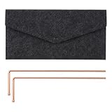 2er-Set Kupfer-Wünschelruten Teleskopisch mit Drehbarem Griff aus 99,9% Kupfer, Dowsing Rod für Energiearbeit Wassersuche und Spirituelles Zubehör (Gold)