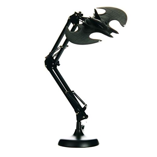 Paladone Lámpara de Escritorio Flexible, Batman, 10 W, Negro