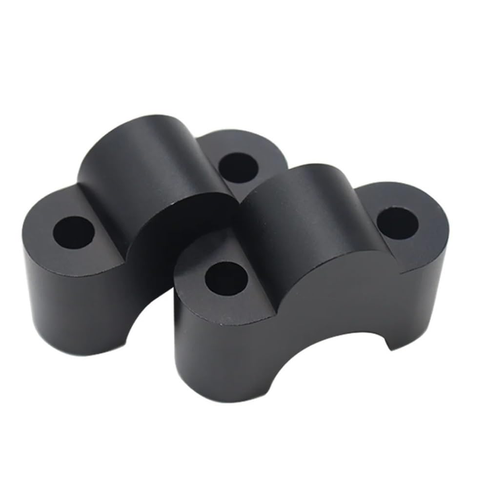 Abrazadera de manillar para motocicleta SRT 900SX con elevador de aluminio negro 7