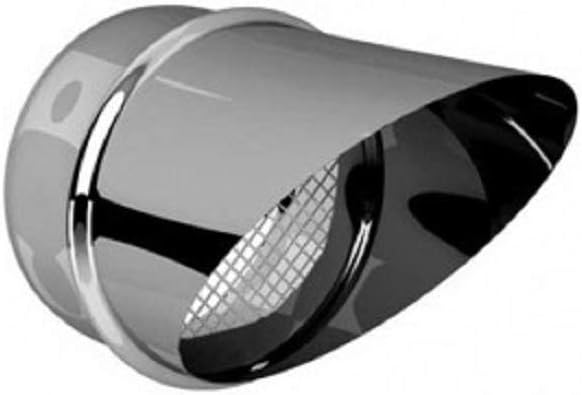 Terminale Fumaiolo Pellet Acciaio Inox 80 Mm - Per Stufe A Pellet - Foto 5