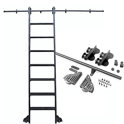 Kit quincaillerie échelle rétractable pour sécuriser vos étagères de loft - 2