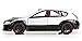 NEW 1:32 JADA TOYS COLLECTOR'S SERIES FAST & FURIOUS - BLACK SILVER BRIAN'S SUBARU IMPREZA WRX STI Diecast Model Car By Jada Toys