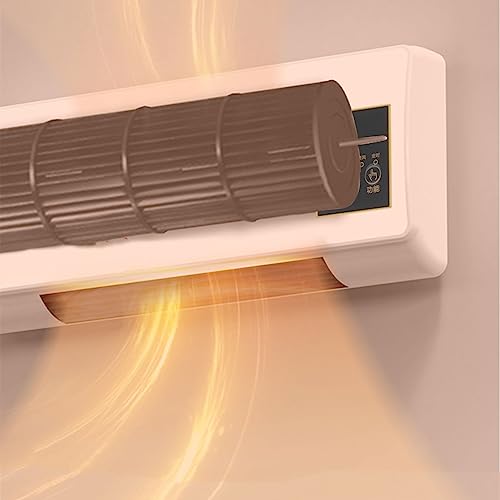 Mini Máquina de Resfriamento e Aquecimento Elétrico Portátil, Ar Condicionado Montado na Parede Com