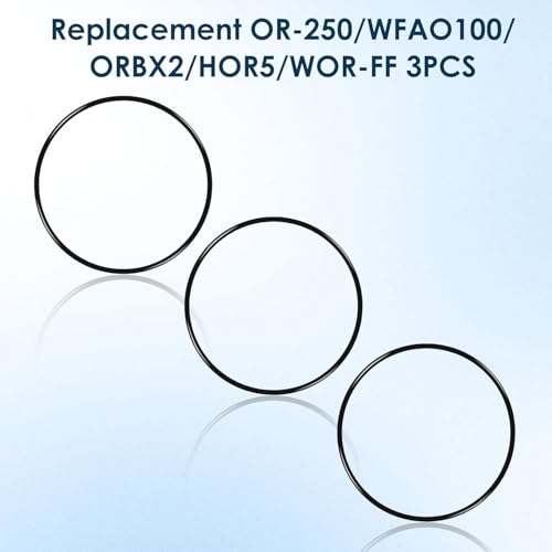 Junta tórica de repuesto OR250 para filtros de agua WH-HD200-C y Culligan 6